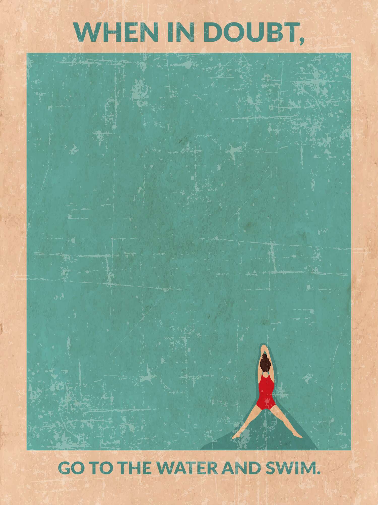 Woman Swimming Pool