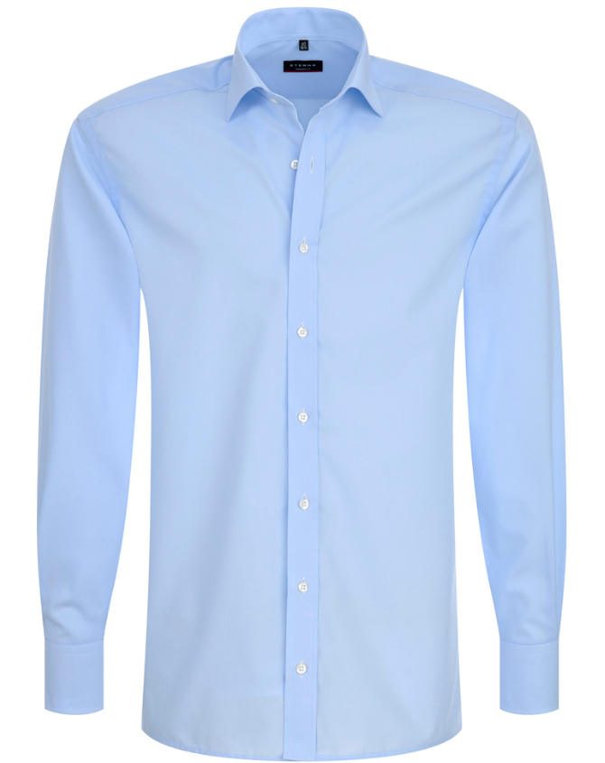 Eterna Original Poplin skjorte 1100 med logo - UDGÅET - VI HENVISER TIL HARVEST & FROST YELLOW BOW 50