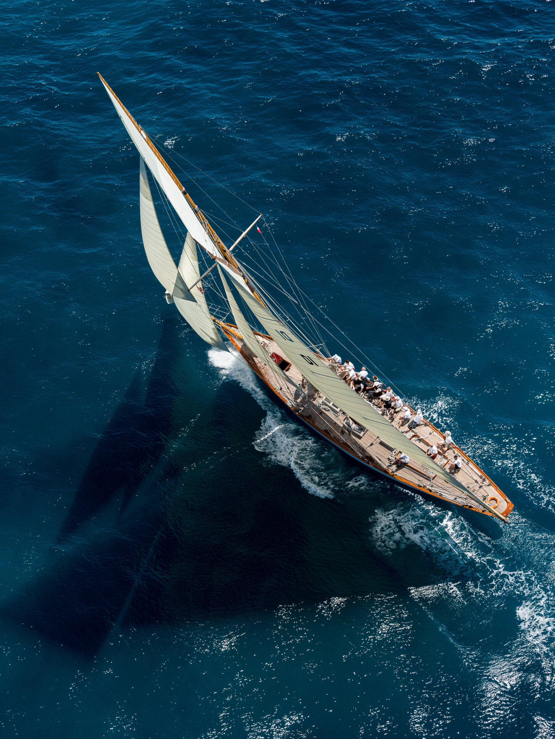 Majestic Ocean Sailboat