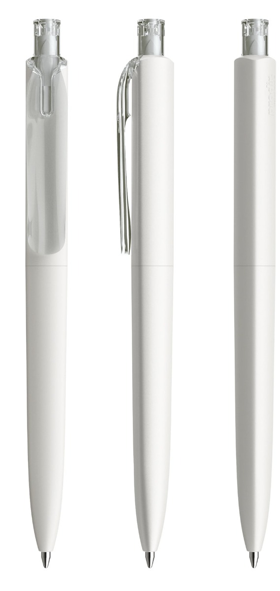 Prodir DS8 med plastik clip og soft touch - Kuglepen med tryk