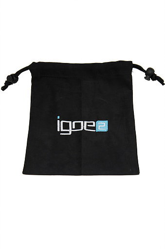 Velour pose med broderi af logo