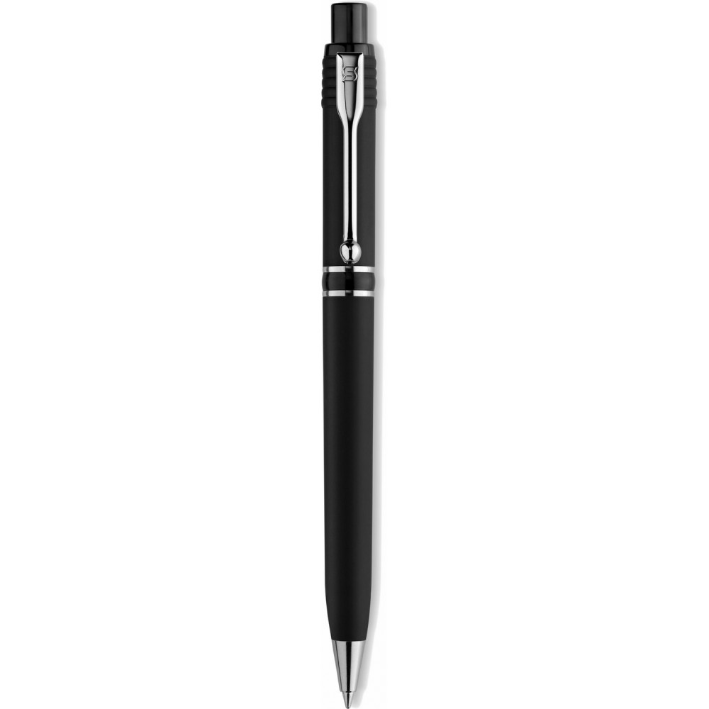 Raja Chrome Soft Touch kuglepen med tryk