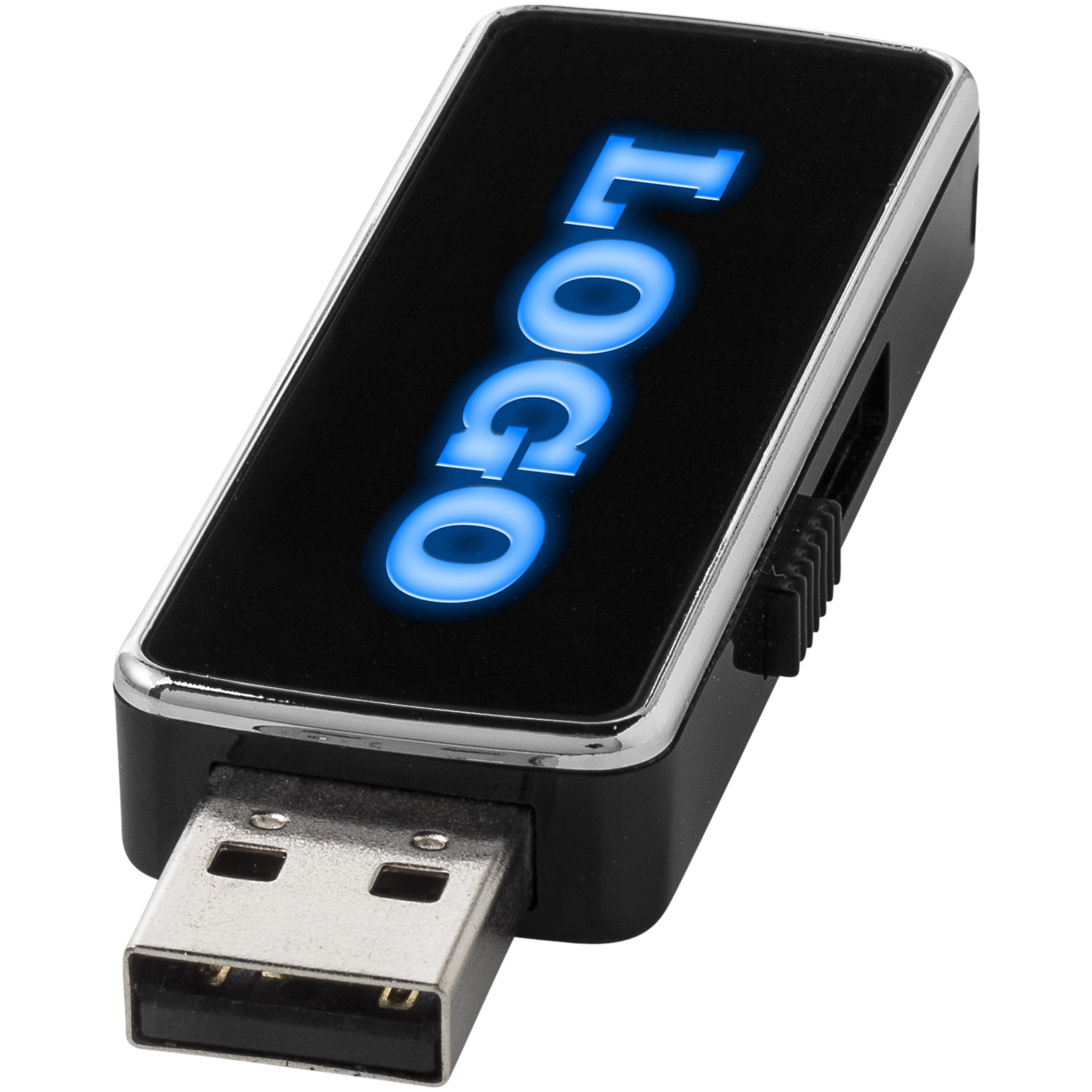 USB stik med eget logo der lyser