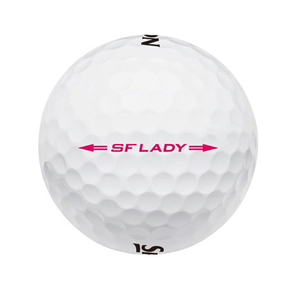 Srixon Soft Feel Lady Logobolde