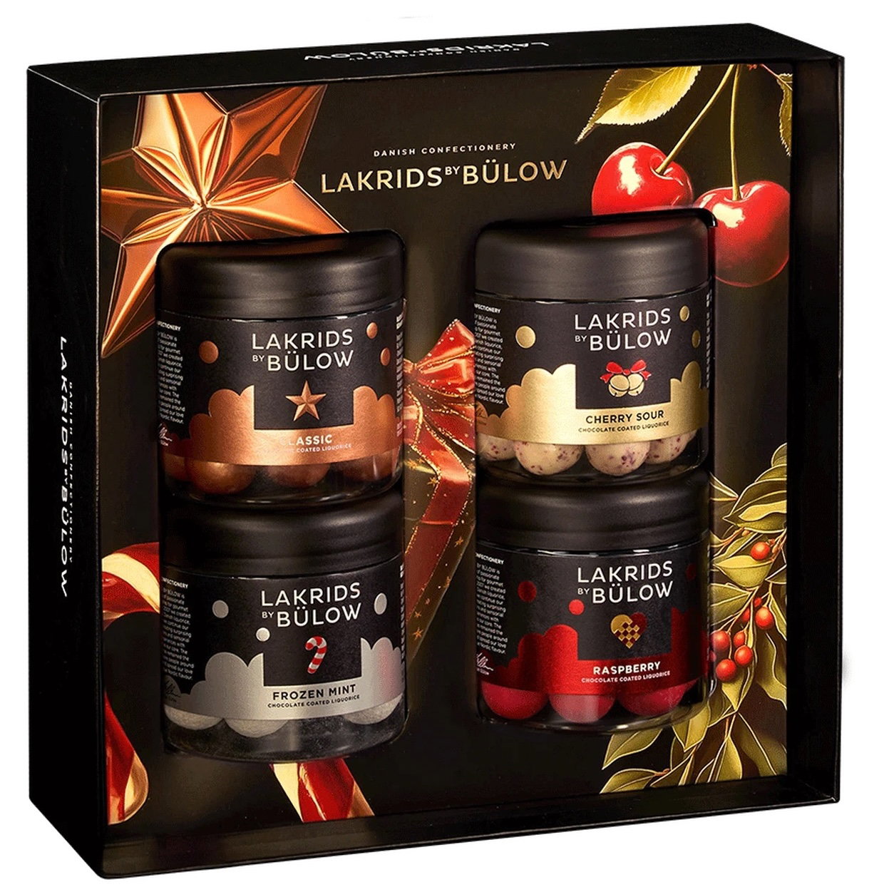 Lakrids By Bülow Winter Gaveæske med 4 små dåser