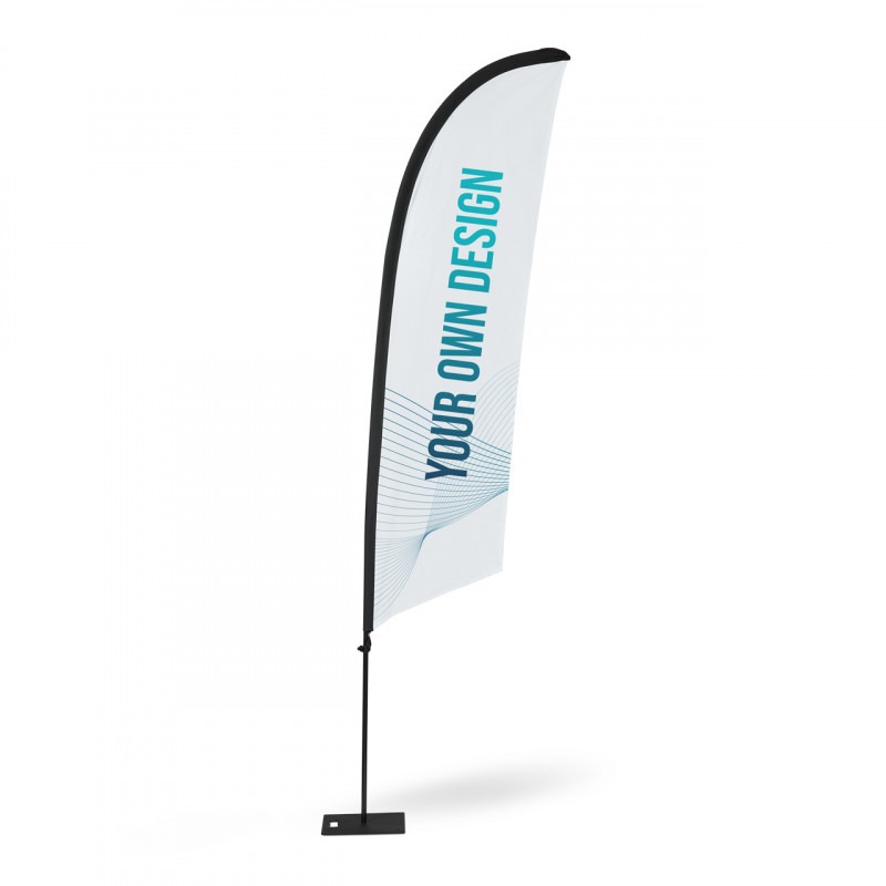 Beachflag Lille højde 290cm