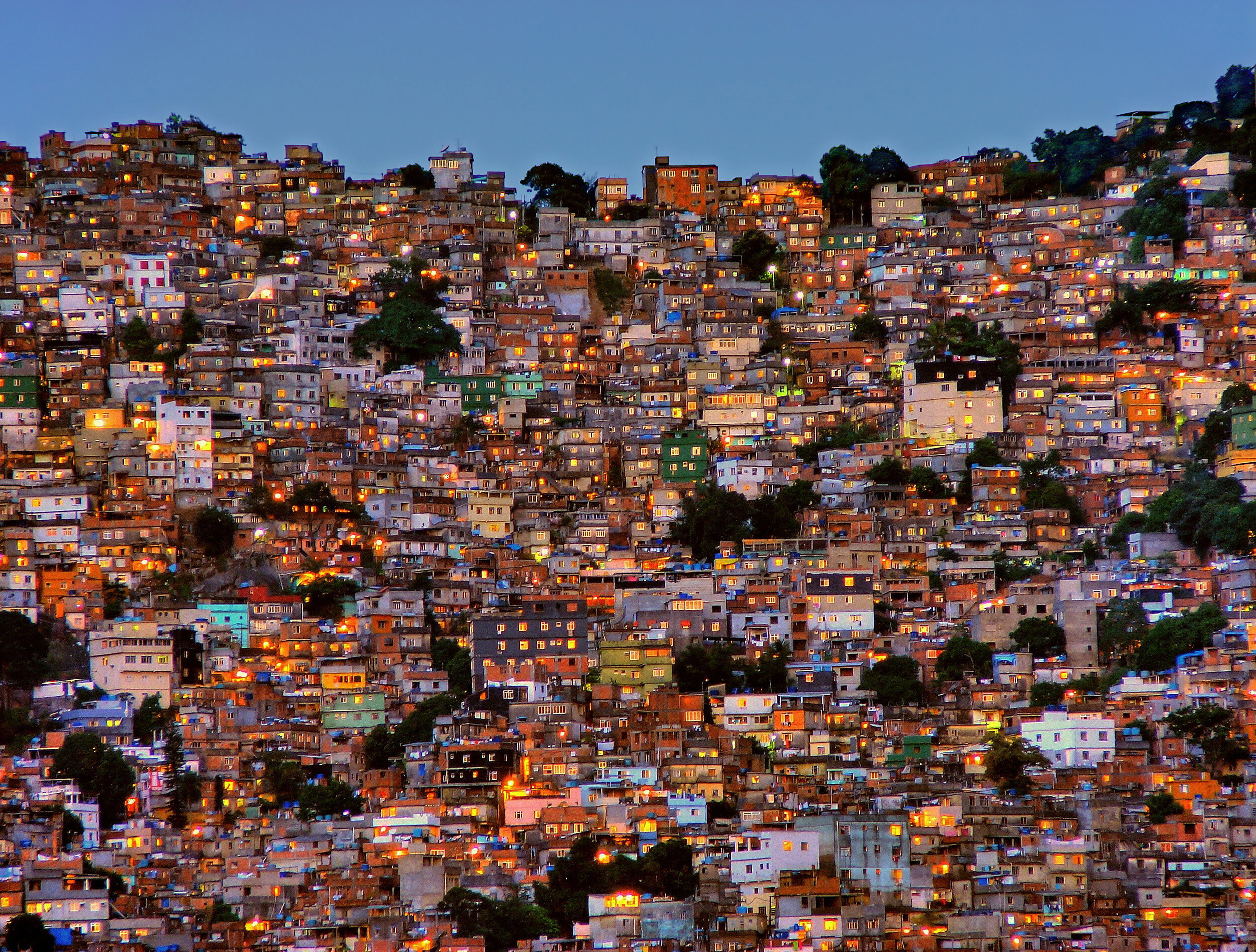 Rio Favela Lights