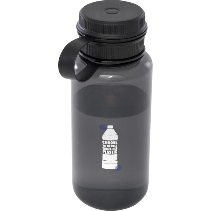 Ryder drikkedunk med logo 900 ml, multifunktionslåg, RPET