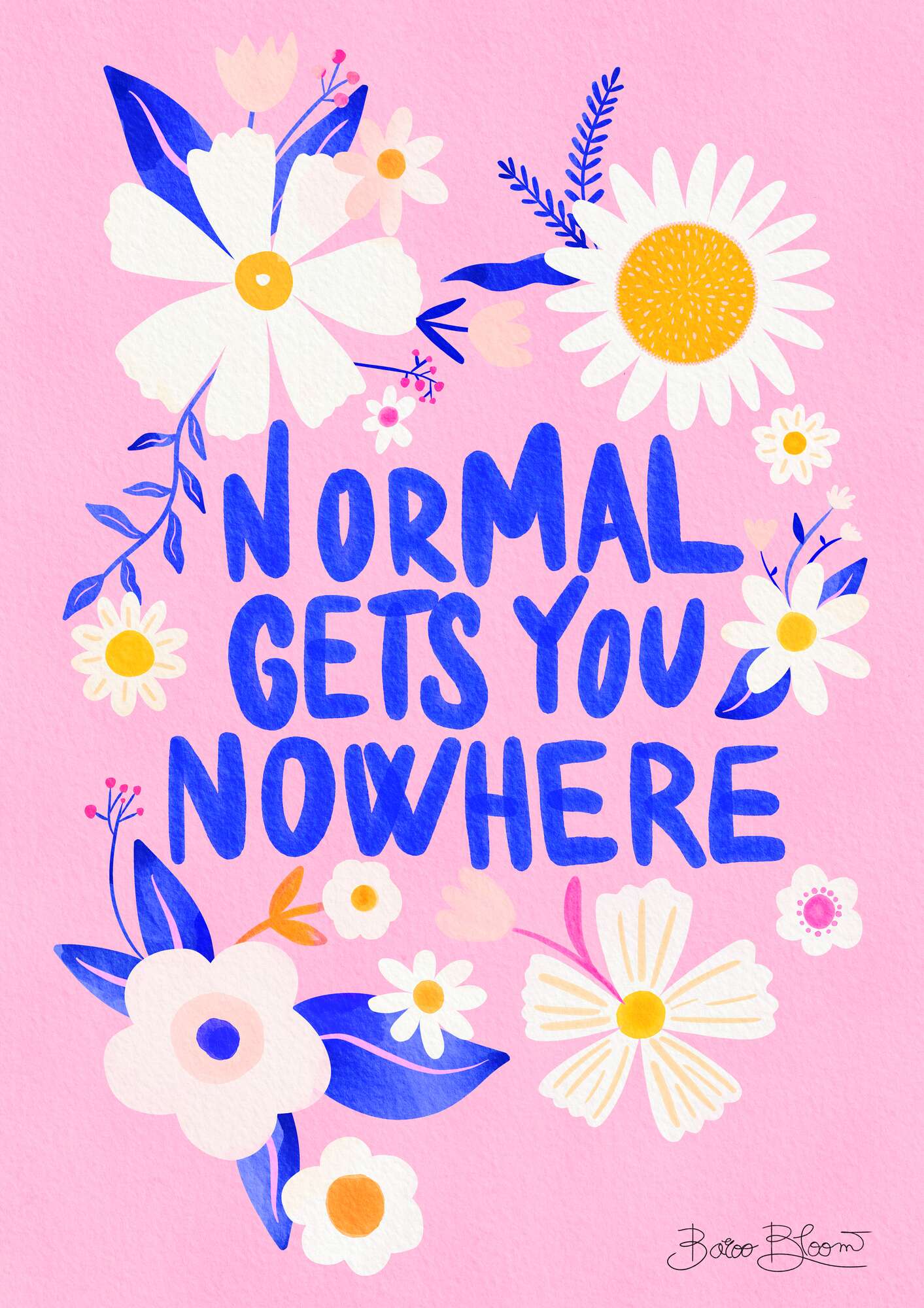 Normal Gets You Nowhere