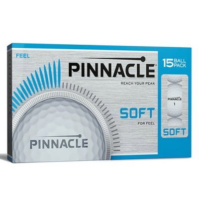 Pinnacle Rush Soft golf logobolde 15/stk. pr. pakke