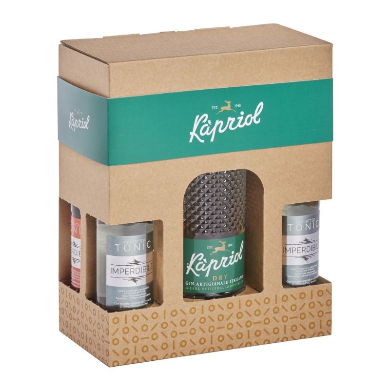 Kapriol gin gaveæske med 4 tonic