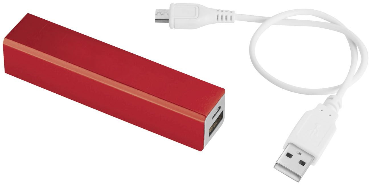 Volt alu Powerbank med logo 2200 mAh