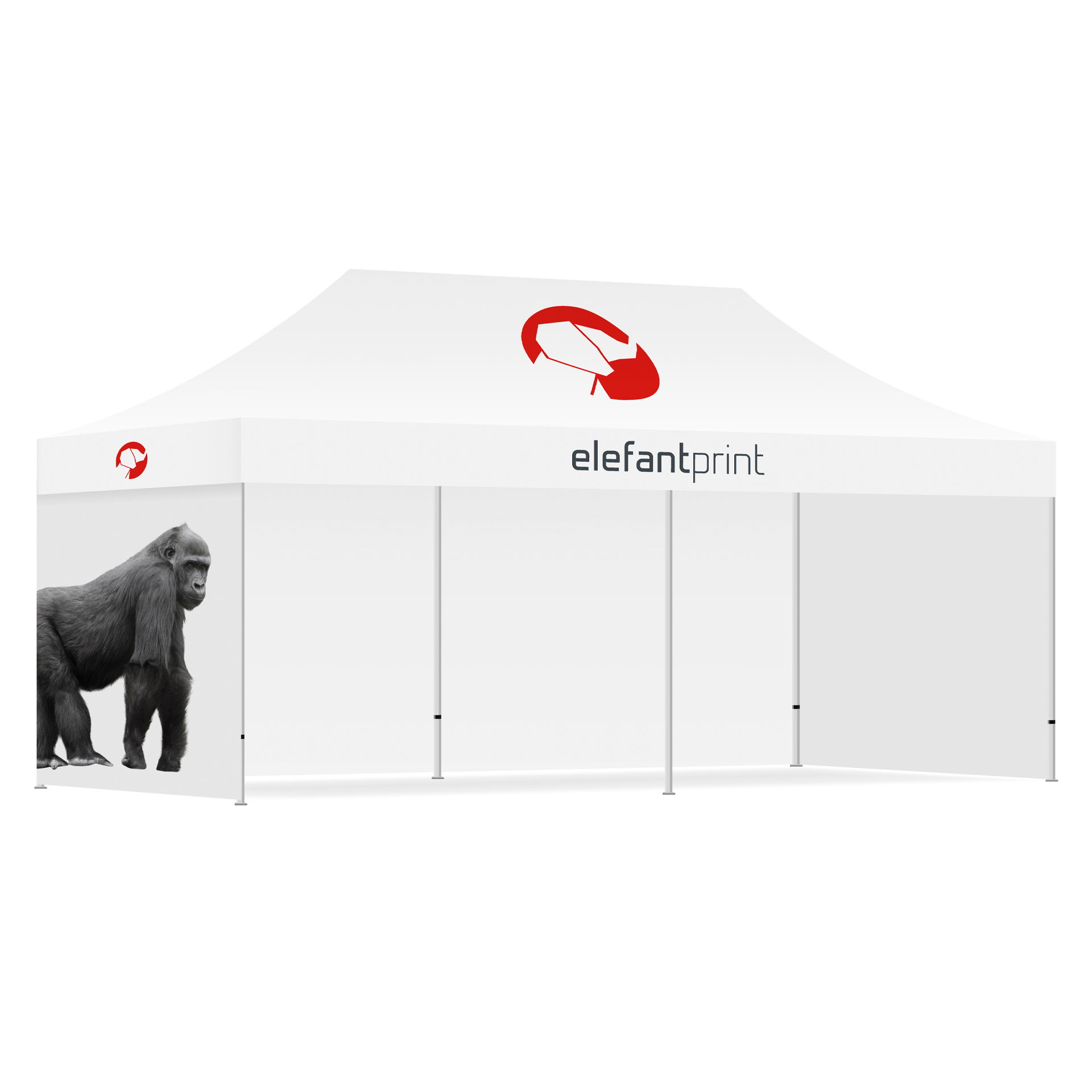 Reklametelt / messetelt - 3 x 6 m