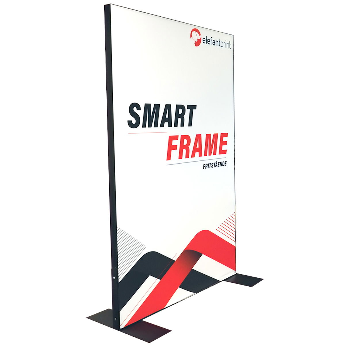 Smartframe med stoffbanner - Frittstående