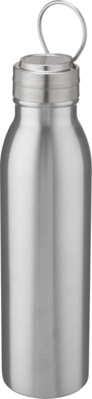 Harper 700 ml vandflaske i recycled rustfrit stål med metal bæreløkke