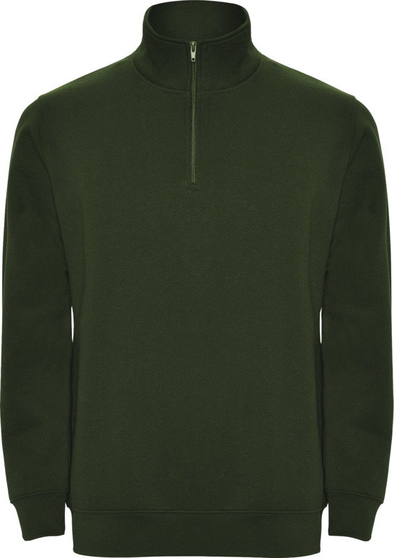 Roly Aneto herre sweatshirt med kvart lynlås
