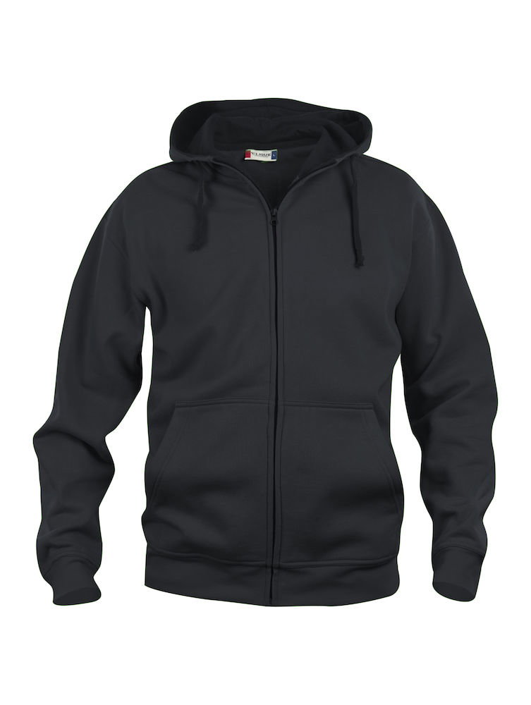 Clique Basic hoodie med lynlås