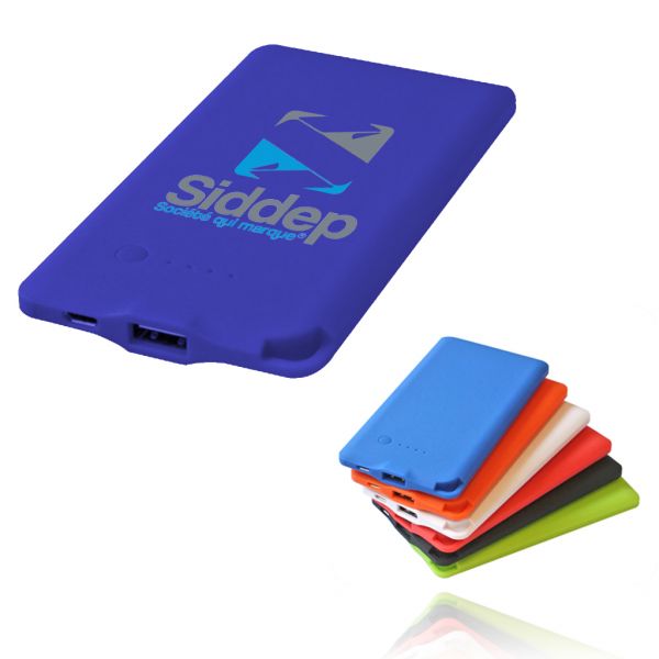 Stor Powerbank med tryk - til iPad - 4000 mAh