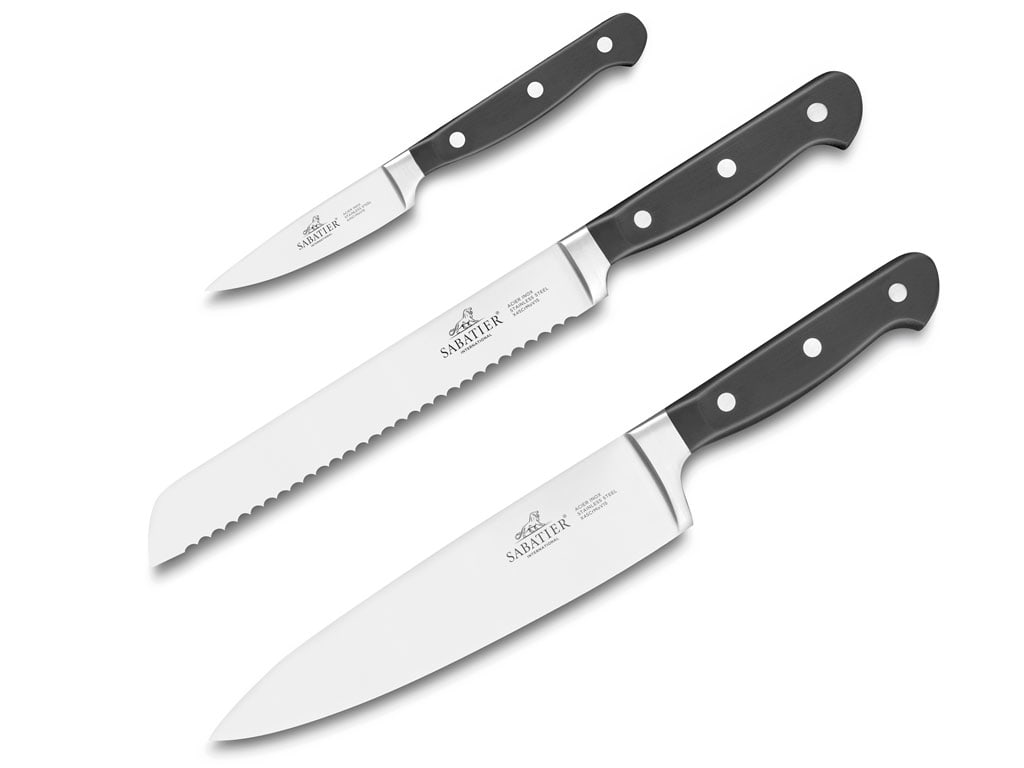 Sabatier Pluton knivsæt med 3 knive