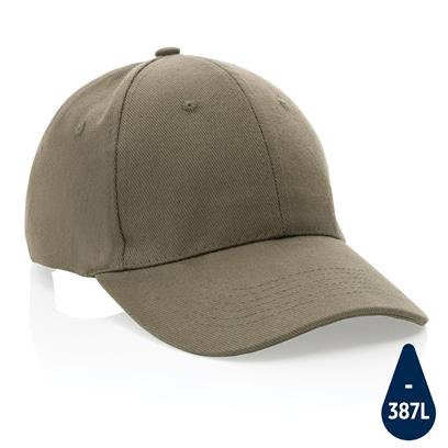 Aware cap 6 panels, 280 gr. recycled