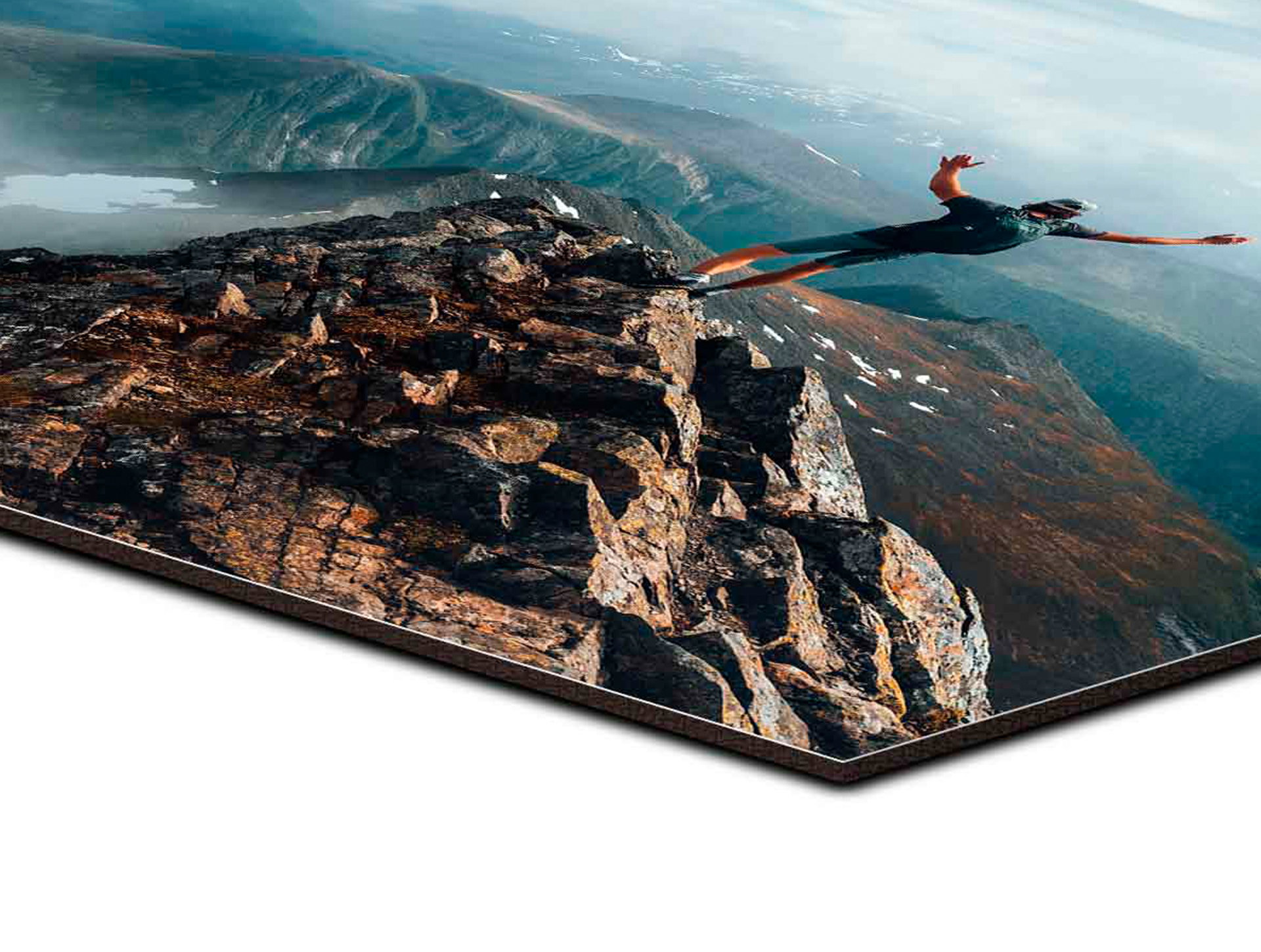 Hvit aluplate - 3 mm