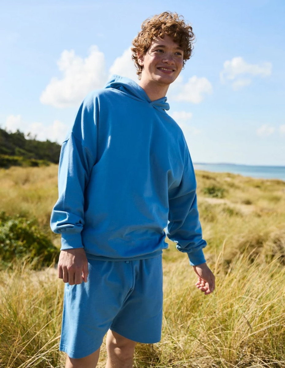 Labelfree Oversize hoodie med tryk fra Tiger Cotton by Neutral