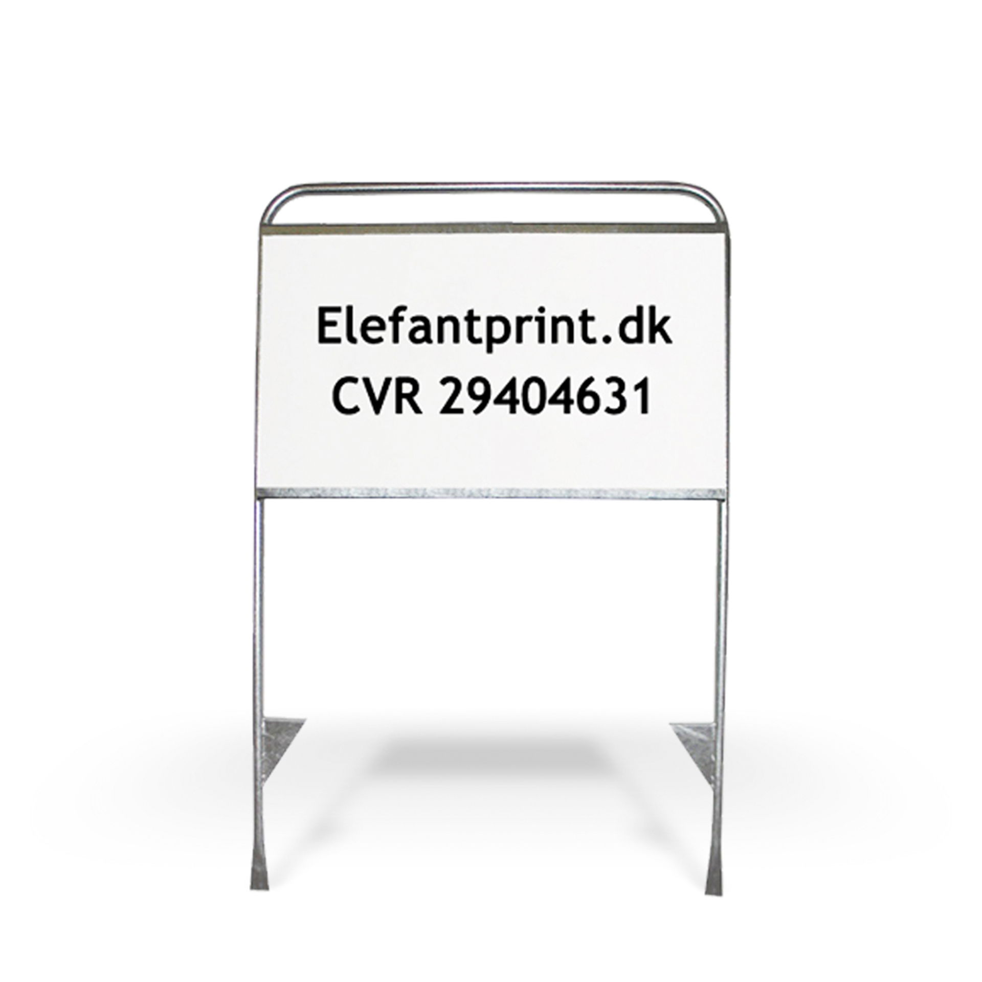 CVR skilt til byggepladser - inkl. print