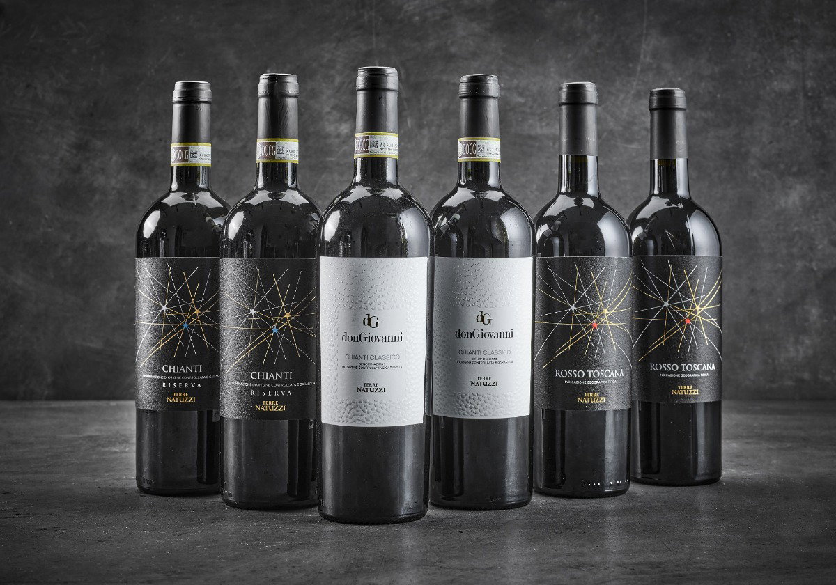 Vinpakke med 6 flasker italiensk rødvin