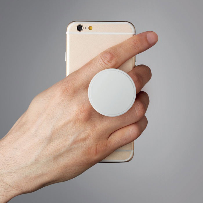 DOT Mobilholder med logo tryk | 2-i-1 holder eller stander