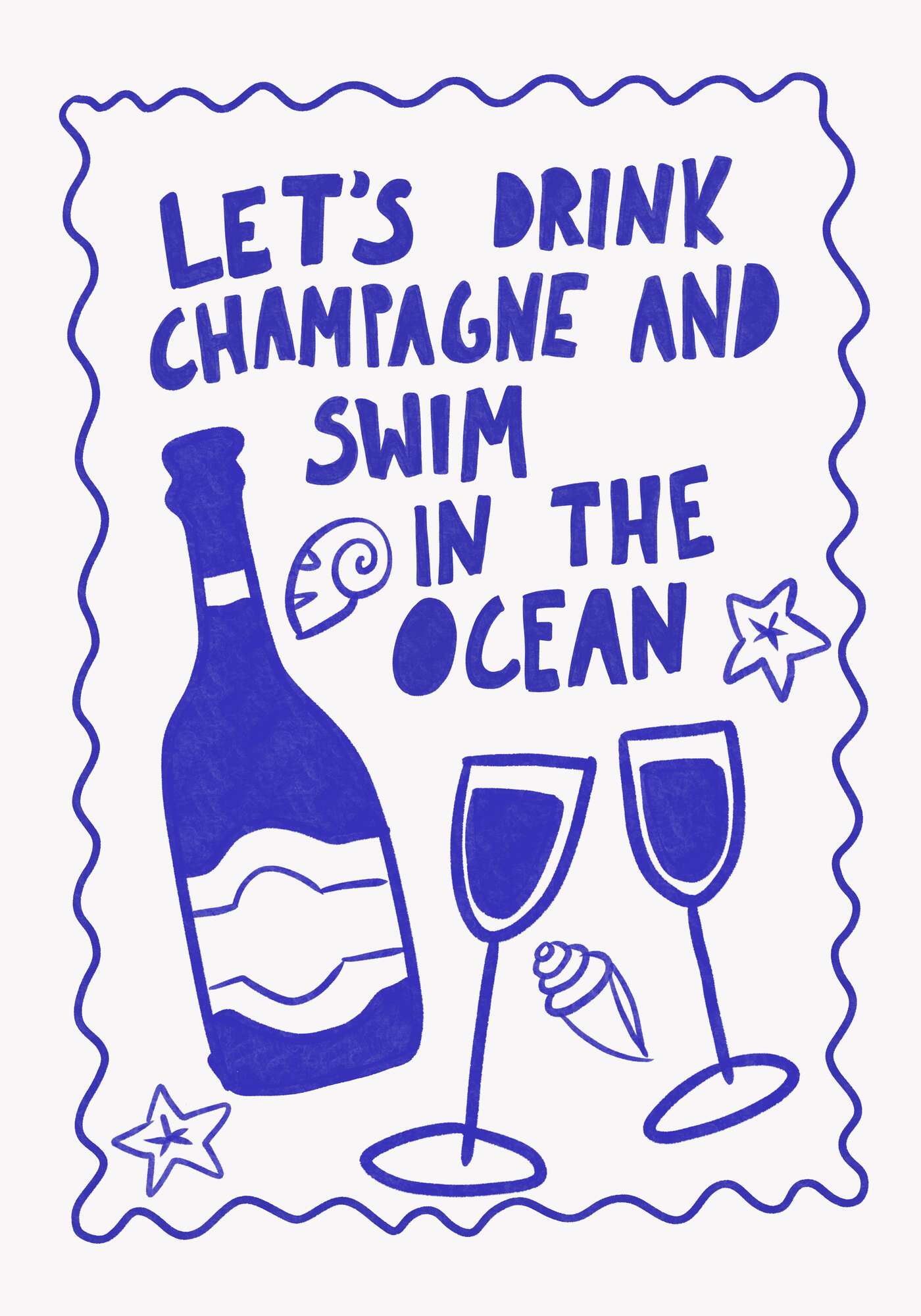 Champagne and Ocean