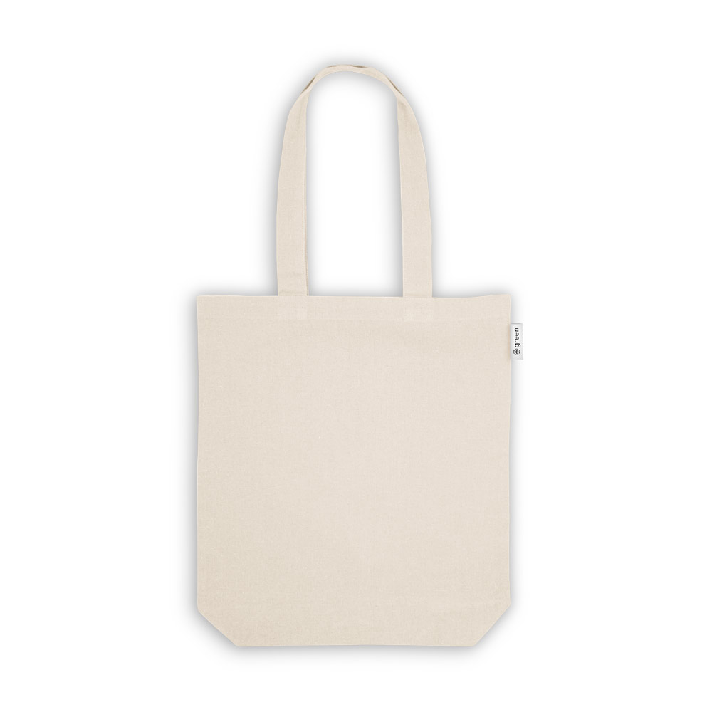 Girona mulepose med 10 cm bund, 220 gr./m. recycled bomuld