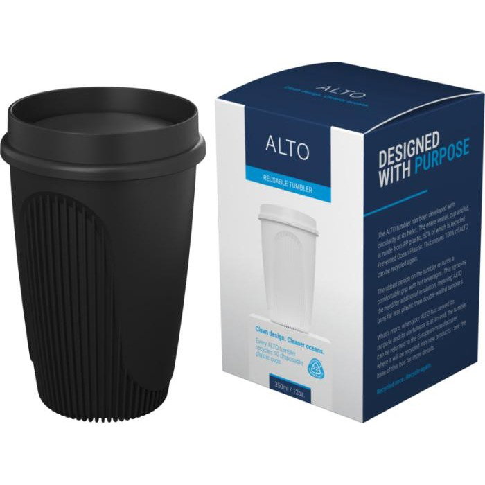 Alto krus med tryk med 360 gr. låg (Prevented Ocean Plastic)