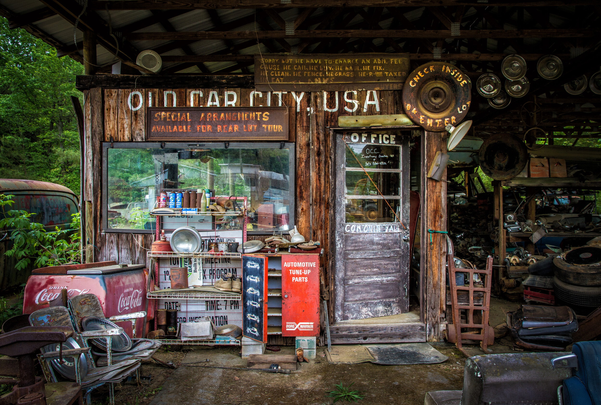Old Junkyard Entrance
