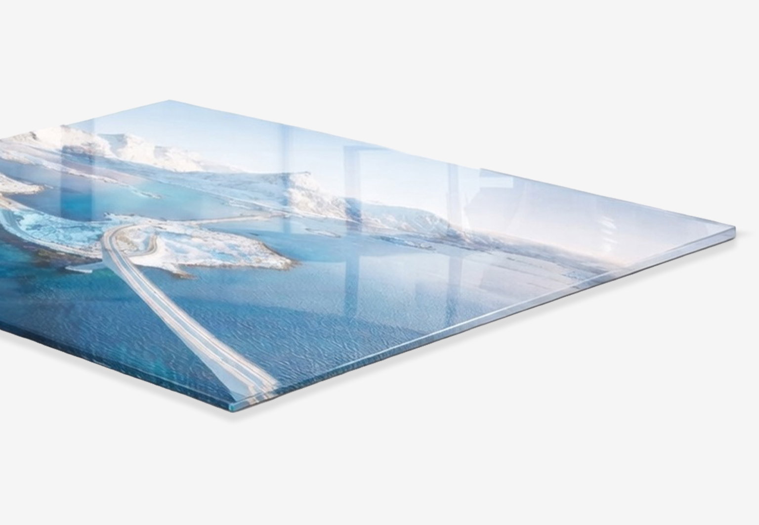 Glas- og akrylprint