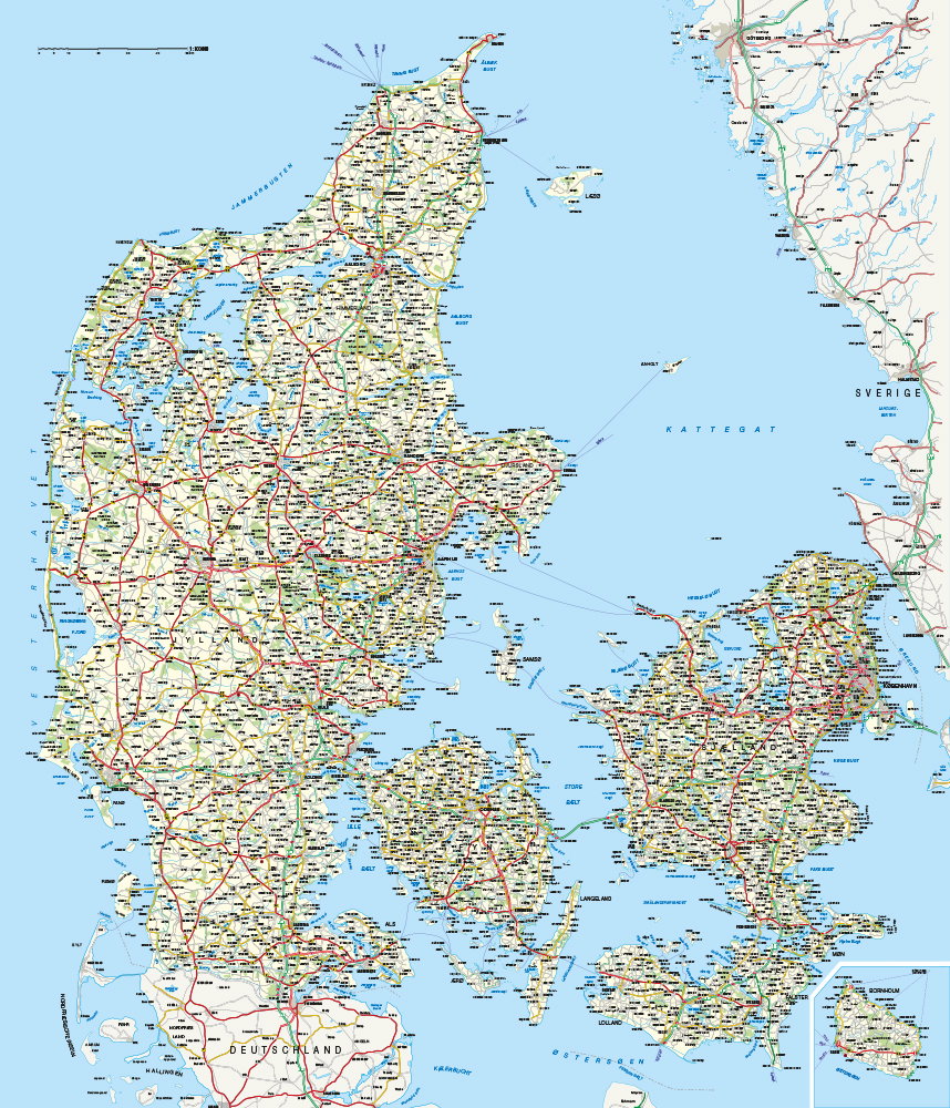 Danmarkskarttapet