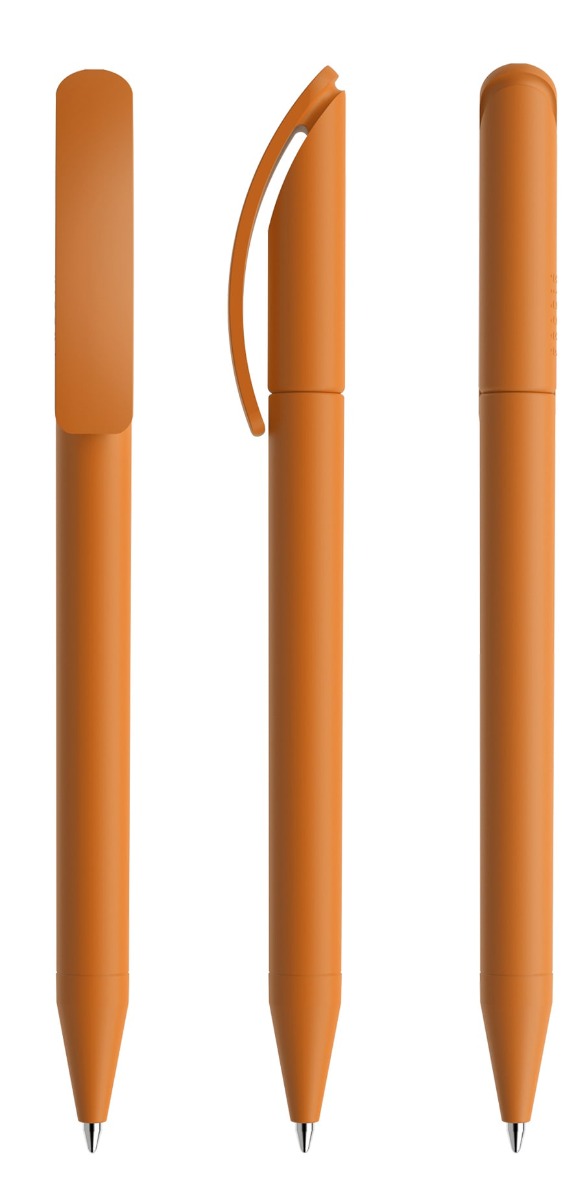 Prodir DS3 med Soft Touch - Kuglepen med tryk