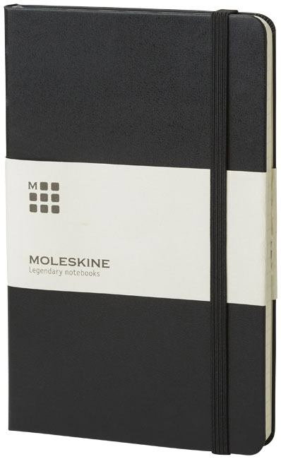 Moleskine A5 Classic notesbog med logo, hard cover