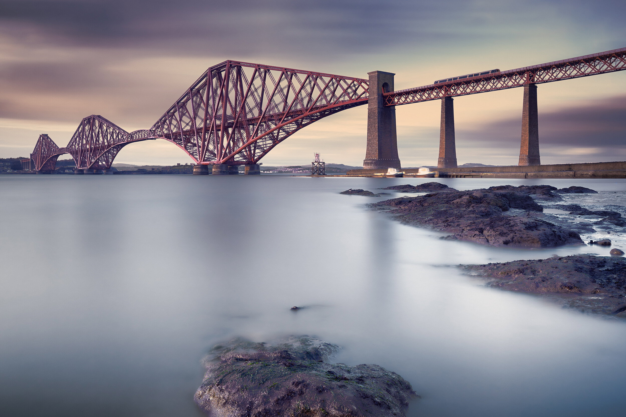 Forth Bridge Calm Waters