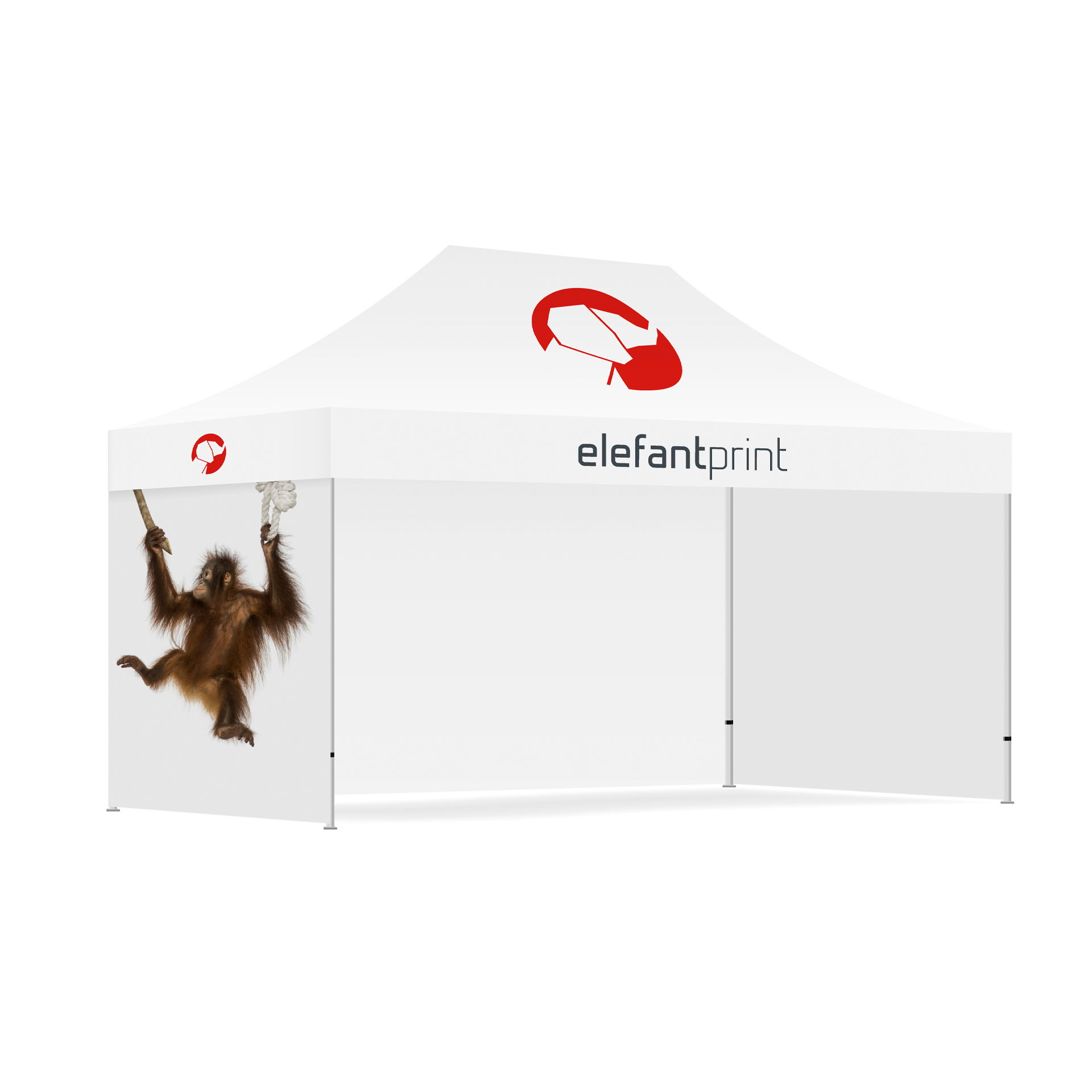 Reklametelt / messetelt - 3 x 4,5 m