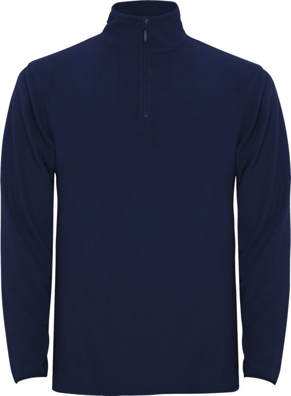 Roly Himalaya fleece jakke med kvart lynlås med logo tryk