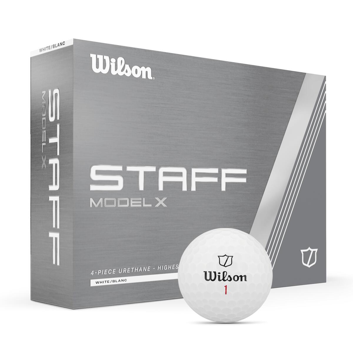 Wilson Staff Model X golfbolde med logo