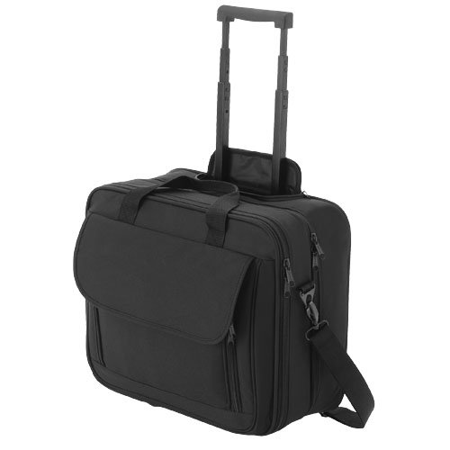 15,6" PC kuffert med hjul, inkl. tryk, godkendt til håndbagage