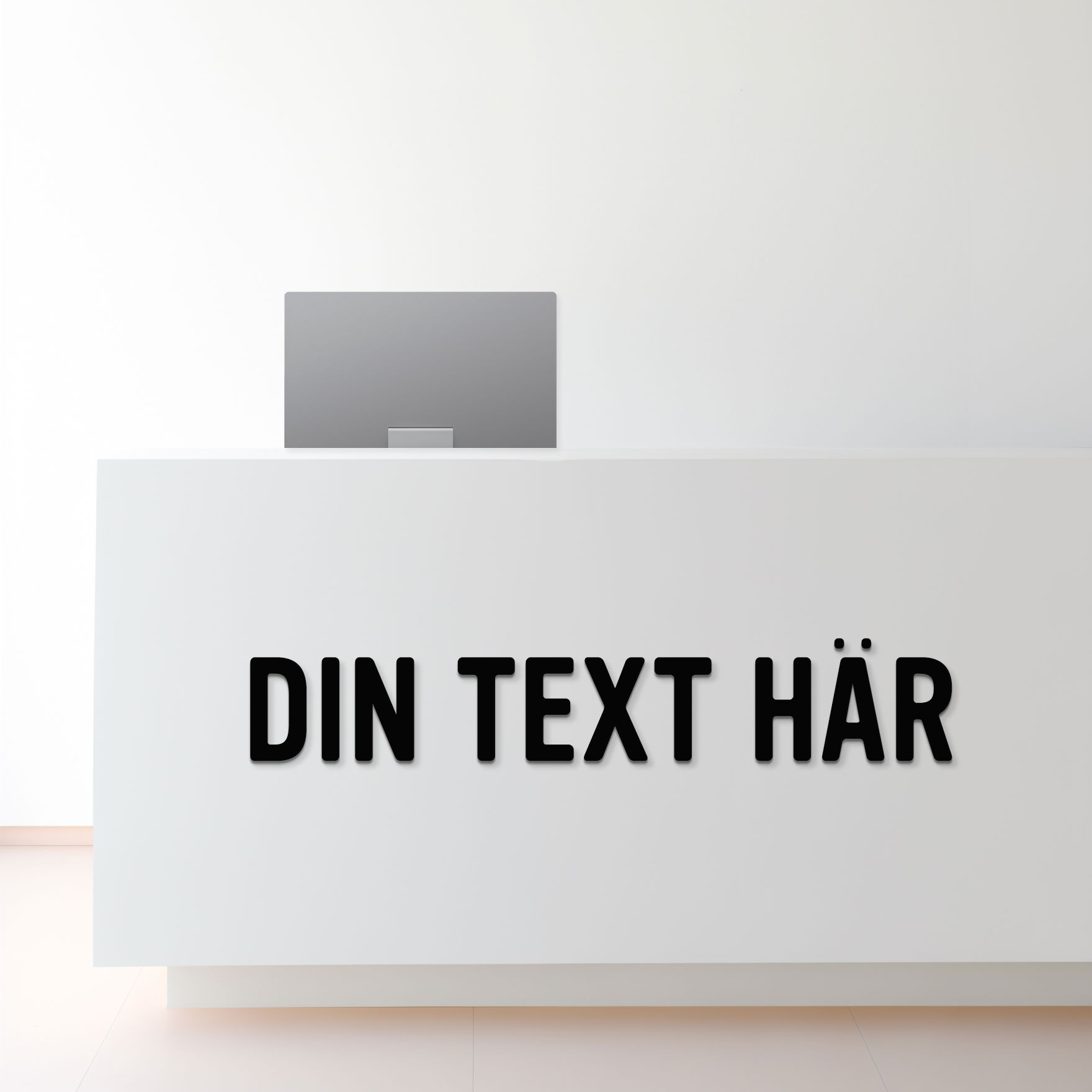 Figurskuren text (Designa själv)