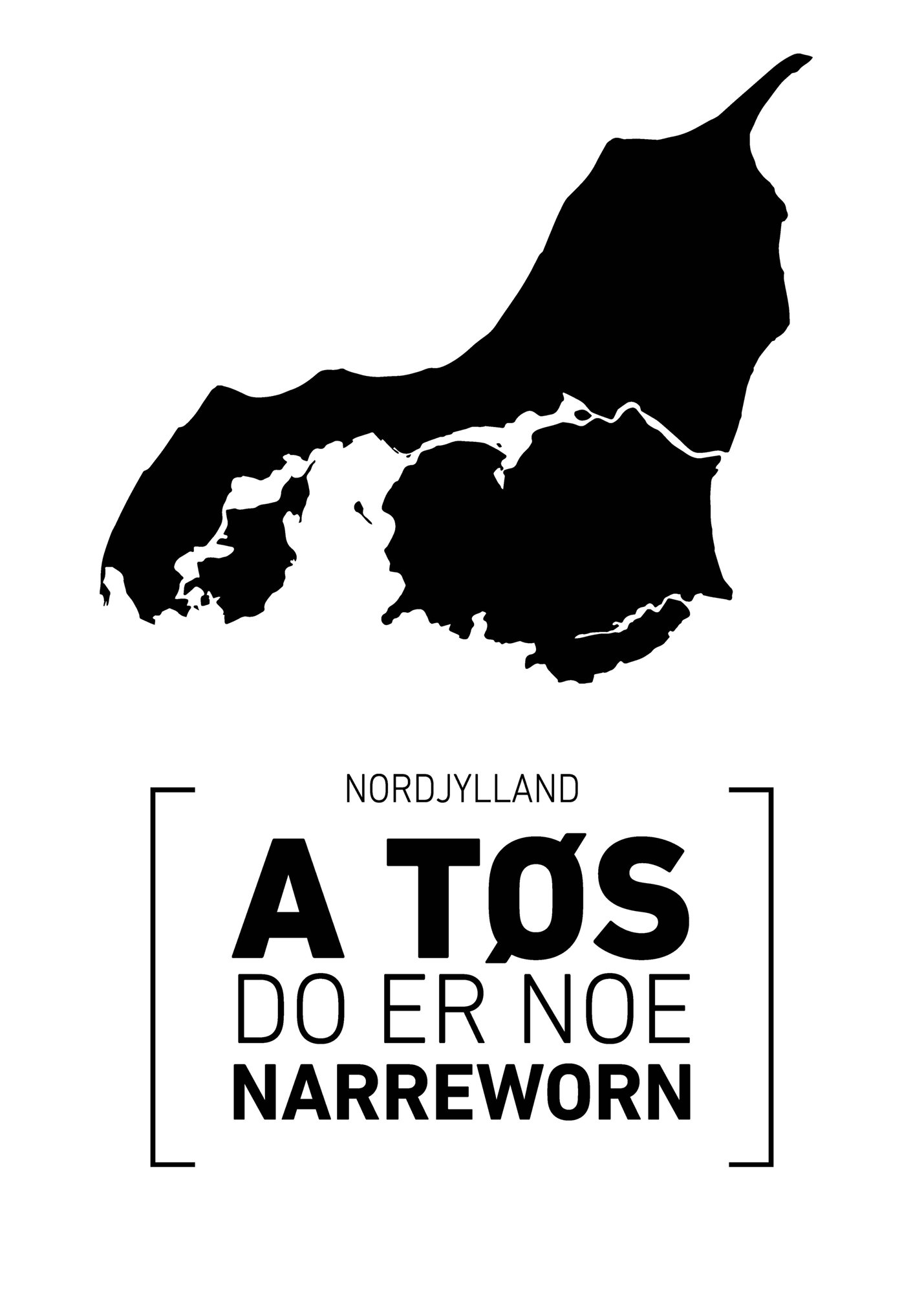 Nordjylland silhuett